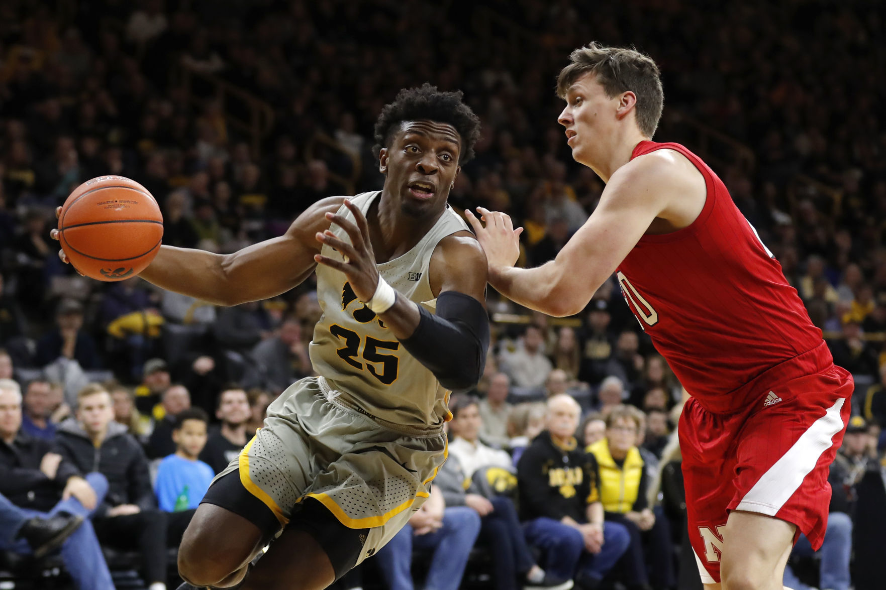 Nebraska Iowa Basketball